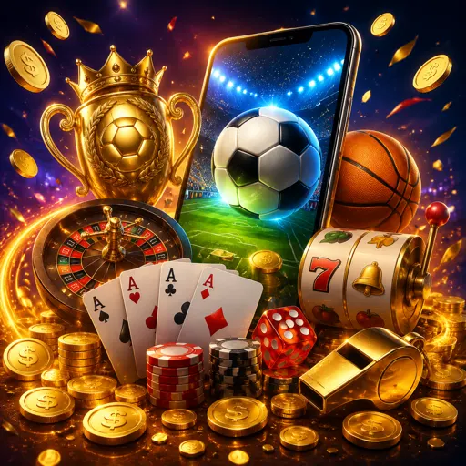 Painel de apostas esportivas aberto durante um jogo de futebol no celular